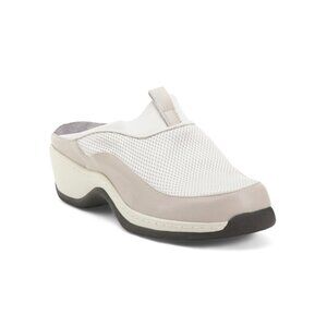 SOFTWALK Grey Aberdeen Comfort Clogs